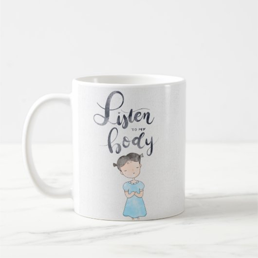 Mug Simple Sens Amour Soi Doux Look Calmant (Gauche)