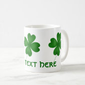 Mug Simple shamrock (Devant droit)