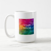 Mug Simple Template Upload Your Photo Image Here (Gauche)