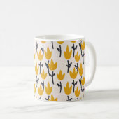 Mug Simple tulipe fleur transparente motif (Devant droit)