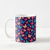Mug Simple turguoise violet Butpe Nom motif (Gauche)