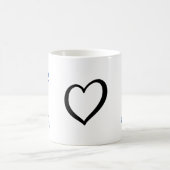 Mug Simple Valentine Nom Coeur (Centre)