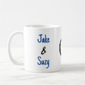 Mug Simple Valentine Nom Coeur (Gauche)