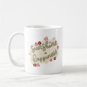Mug Simple Warm Reminder Joy Sunshine Happiness Soft (Gauche)