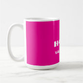 Mug Simple White Clean Joyeux Valentines Jour | Hot Pi (Gauche)