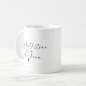 Mug Simple Witty Birthstone Coffee Bean Cute Classic (Devant gauche)