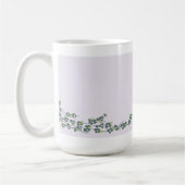 Mug Simplement des fleurs (Gauche)