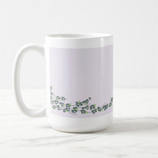 Mug Simplement des fleurs (Gauche)