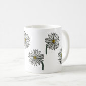 Mug Simplement des marguerites (Devant droit)