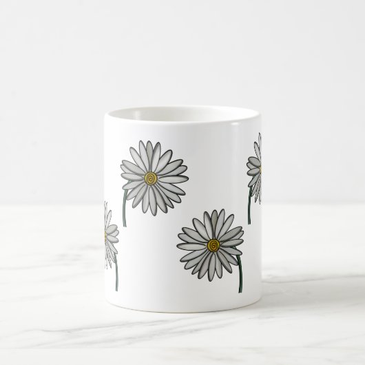 Mug Simplement des marguerites (Centre)