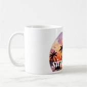 Mug Simplement être une esthétique graphique de couche (Gauche)