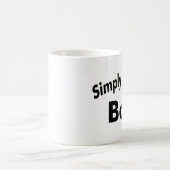 Mug Simplement le meilleur patron (Centre)
