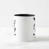 Mug Simplement le zeste Fun jeu de mots sur le citron (Centre)