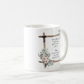 Mug Simplicité, Bienveillance, Gratitude, Grâce Vibe B (Devant droit)
