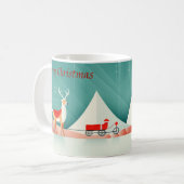 Mug Simplicité chic : Coupe de Noël minimale (Devant gauche)