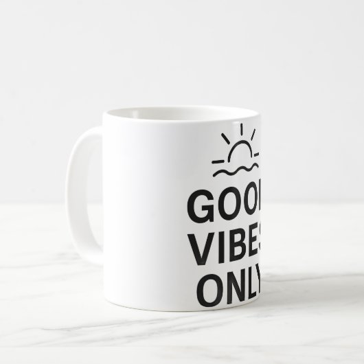 Mug Simplicité en positivité (Devant gauche)