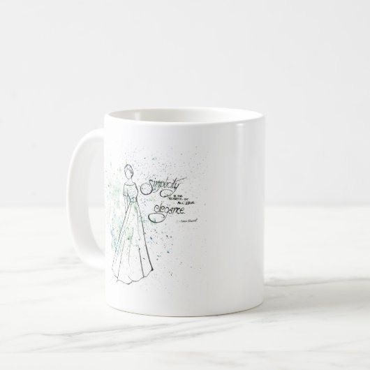 Mug simpliste (Devant gauche)