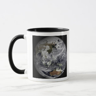 Mug Simulation de nuage de la pleine terre