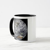 Mug Simulation nuageuse de la Terre entière (Devant gauche)