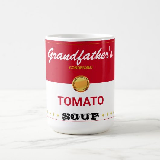 Mug Simulée Can of Soup Funny (Centre)