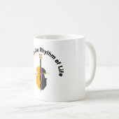 Mug S'incliner au rythme de la vie Violoncelle (Devant droit)