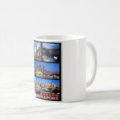 Mug Singapour - Mosaic - (Devant droit)