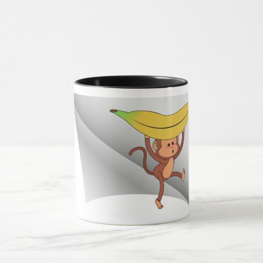 Mug singe à la banane sous le patch (Centre)
