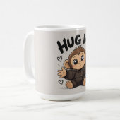 Mug Singe câlin (Devant gauche)