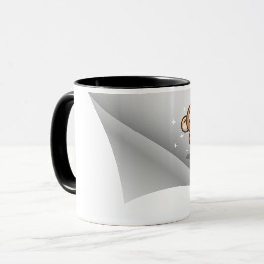 Mug singe chanter sous le patch (Devant gauche)