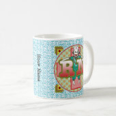 Mug Singe Chaussette Infirmière RN (Devant droit)