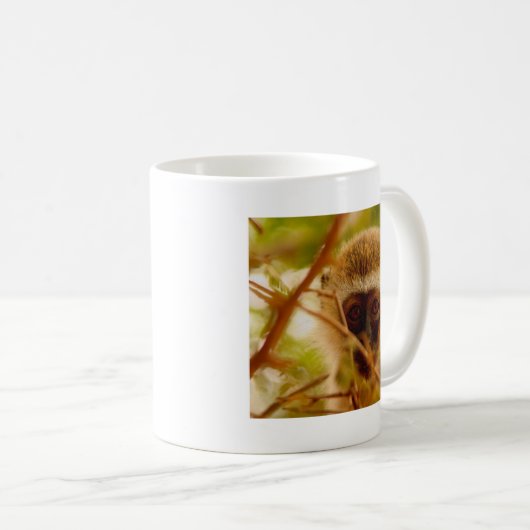 Mug Singe Cheeky. (Devant droit)