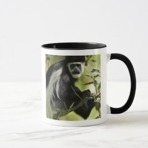 Mug Singe colobre noir et blanc