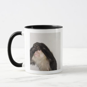 Mug Singe couvrant ses yeux