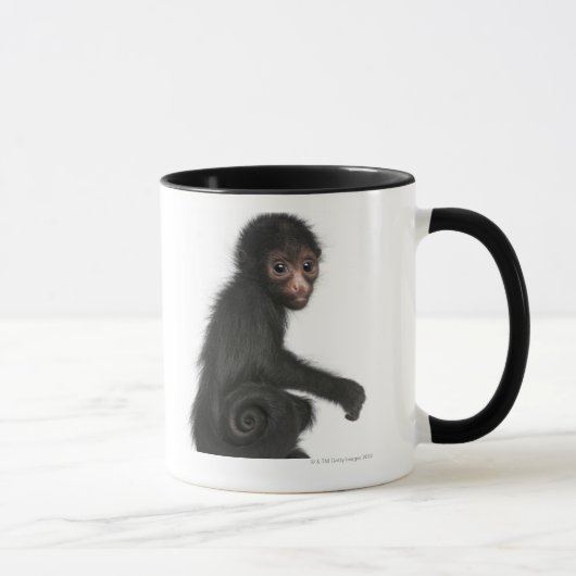 Mug Singe d'araignée rougeaud - paniscus d'Ateles (3 (Droite)