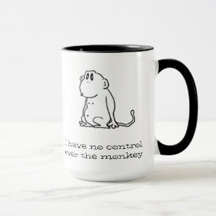 Mug Singe de bande dessinée