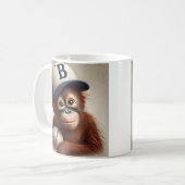 Mug Singe de baseball (Devant gauche)