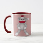 Mug Singe de chaussette (Gauche)