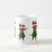 Mug Singe de chaussette de danse polynésienne par le (Centre)