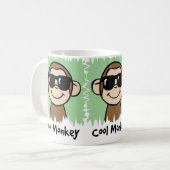 Mug Singe de cool de clipart (images graphiques) de (Devant gauche)