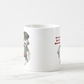 Mug Singe de douille de police (Centre)