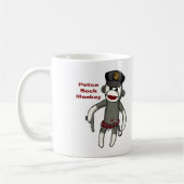Mug Singe de douille de police (Gauche)