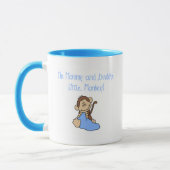 Mug Singe de maman et de papa - T-shirts et cadeaux (Gauche)