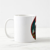 Mug singe de Noël (Gauche)