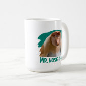 Mug Singe de Punny Proboscis (Devant droit)