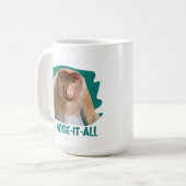 Mug Singe de Punny Proboscis (Devant gauche)