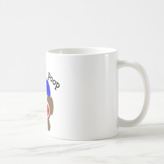 Mug singe d'ock "JE JETTE LA DUNETTE " (Droite)