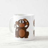 Mug Singe drôle (Devant gauche)