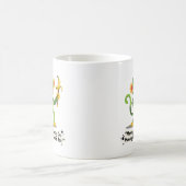 Mug Singe drôle Voir Singe Faire Graphique (Centre)