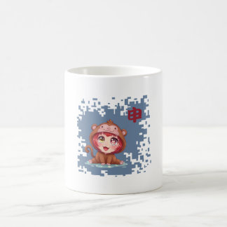 Mug Singe du zodiaque japonais Kawaii - Année du singe