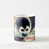 Mug Singe écureuil dans l'arbre (Centre)